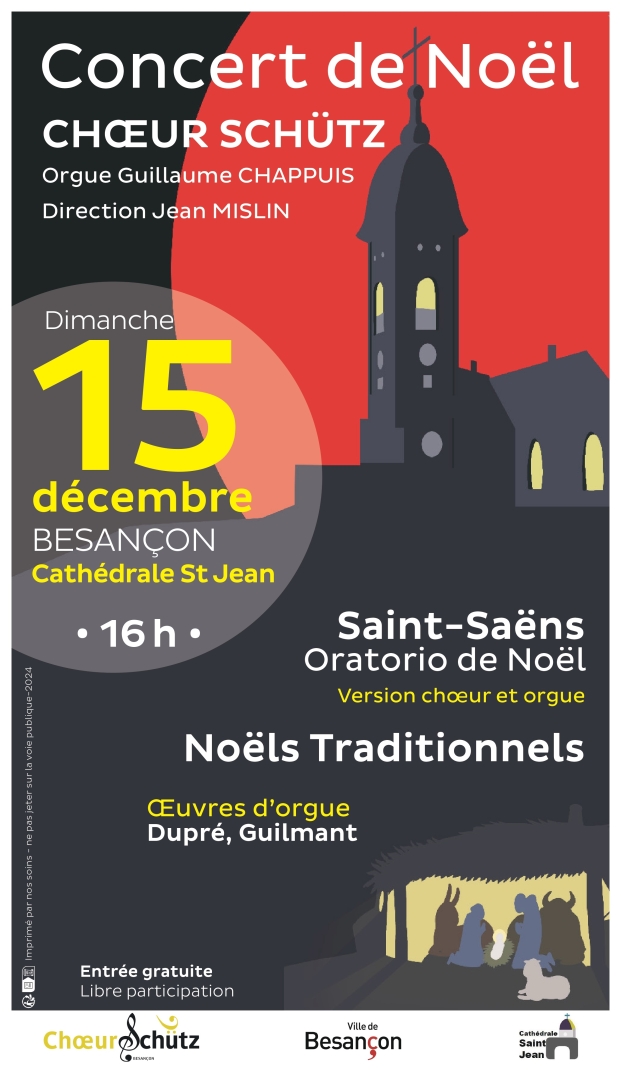 Concert de Noël par le Choeur Schütz